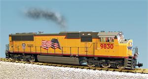 Union Pacific with Flag