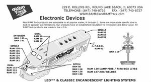 RAM Lights & Sound Dual Flashing White