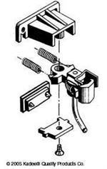 Kadee Couplers G Scale Coupler Conversion, for Bachmann 2-8-0 Consolidation-K781
