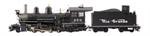 K-27 D&RGW steam locomotive #453 with dog house