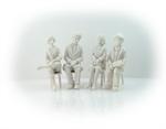 Massoth Electronics 2 Ladies, 2 Men - Seated Figurines 9200000