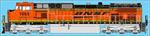 BNSF Aristocraft Locomotive Dash 9