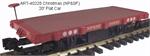 Christmas Flat Car 20'