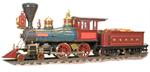 Hartland Locomotive Works Steam Locomotives American 4-4-0 Locomotive W&ARR General - Red