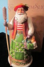 Jim Shore Santa W// Cane Holding Cow 4010850