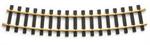 Train LI Sectional Pro Track Curved 16 curved track R3- 4 (1200mm), Brass
