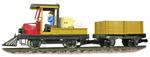 Hartland Locomotive Works Gas Locomotives Trailer Package - Undec. - Wood Tone