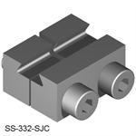 Split Jaw Products Stainless Steel Standard Split Jaw Rail Clamp