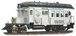 Hartland Locomotive Works Gas Locomotives Rail Bus Rio Grande Southern - Silver