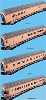 Aristocraft  Heavyweights UP HEAVYWEIGHT 4 CAR SET