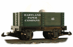 Hartland Locomotive Works Mini's Gondola w/load - HLW Paper