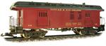 Hartland Locomotive Works Rolling Stock Long Coaches Long Coach RPO - D&RG - Maroon