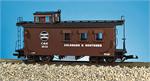 USA Trains Cabooses Woodsided Colorado & Southern Woodsided Caboose - Brown