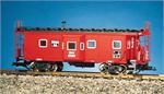USA Trains Cabooses Baywindow Burlington Route Baywindow Caboose - Red/Black