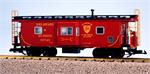 USA Trains Cabooses Baywindow Deleware & Hudson Baywindow Caboose - Red/Black