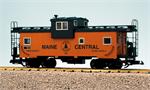 USA Trains Main Central Extended Vision Caboose Orange Black