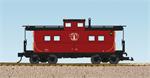 USA Trains Cabooses Center Cupola Boston & Maine Center Cupola Caboose - Red