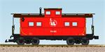 USA Trains Cabooses Center Cupola Jersey Central Line Center Cupola Caboose - Red