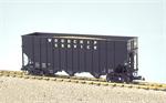 USA Trains Woodchip Cars Undecorated Woodchip Car - Black