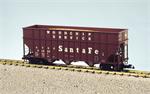 USA Trains Woodchip Cars Santa Fe Woodchip Car - Mineral Brown