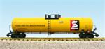 USA Trains Tank Cars Safety Kleen Tank Car - Yellow