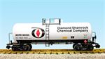 Diamond Shamrock White Tank Car