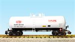 Dupont 42 foot white tank car