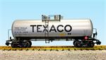 Texaco 42 foot silver tank car