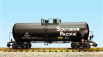 Southern Pacific 42 foot black tank car