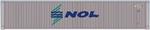 USA Trains Intermodal Various Length Containers 48 Foot NOL R1711L