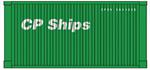 USA Trains Intermodal Various Length Containers 20 Foot CP Ships R1711X
