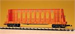 USA Trains Flat Cars Center I Beam Illinois Central Center I Beam Flat Car - Orange