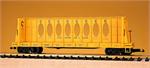 USA Trains Flat Cars Center I Beam Chessie Center I Beam Flat Car - Yellow