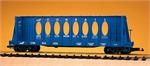 USA Trains Flat Cars Center I Beam Conrail Center I Beam Flat Car - Blue