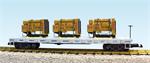 USA Trains Flat Cars Generator Norfolk Southern (30456) - Gray