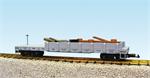 USA Trains Work Train Series Flat Cars Maintenance of Way R1820