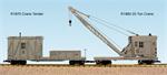 USA Trains Work Train Series 25 Ton Crane Cars New York Central (Black) R1866