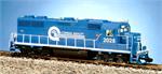 Conrail GP38 Locomotive Blue