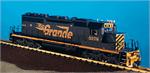 USA Trains Locomotives SD 40 D&RG - Black/Orange