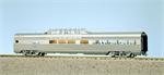 USA Trains Passenger Cars Aluminum Santa Fe 