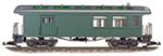 Hartland Locomotive Works Rolling Stock Long Coaches Long Coach Combine - Undecorated - Green