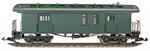 Hartland Locomotive Works Rolling Stock Long Coaches Long Coach RPO - Undecorated - Green