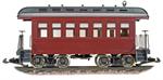 Hartland Locomotive Works Rolling Stock Short Coaches Coach - Undec. - Maroon