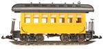 Hartland Locomotive Works Rolling Stock Short Coaches Coach - Undec. - Yellow